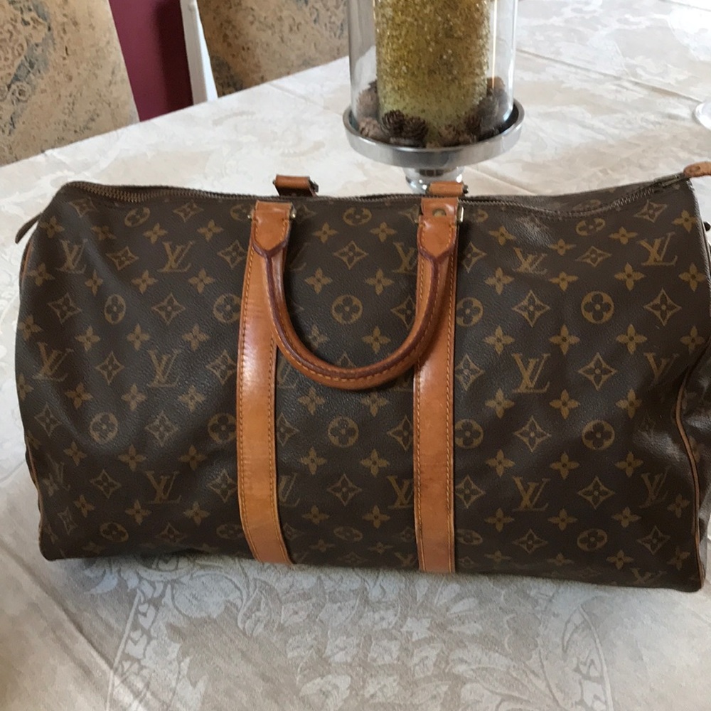 Vintage Louis Vuitton Duffle Bag